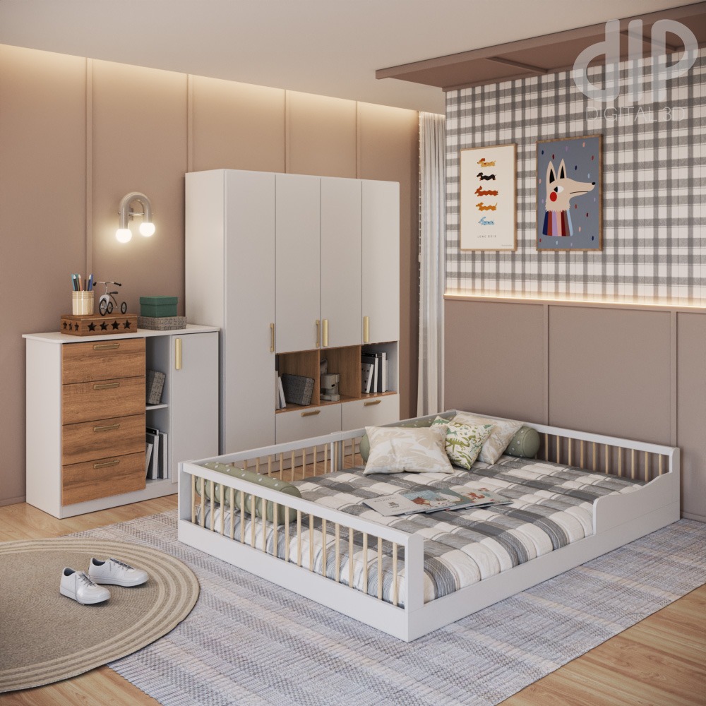 Cama Montessoriana Casal
