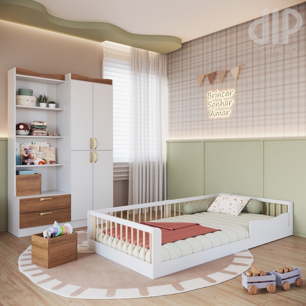 Cama Montessoriana Solteiro